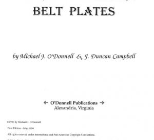 American Military Belt Plates 