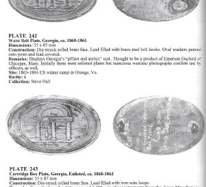 Confederate Belt Buckles & Plates - Expanded Edition - Out of Print