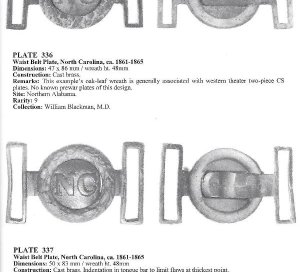 Confederate Belt Buckles & Plates - Expanded Edition - Out of Print