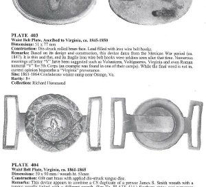 Confederate Belt Buckles & Plates - Expanded Edition - Out of Print