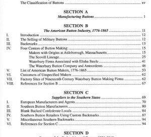 Uniform Buttons of the United States 1776 -1865 by Warren Tice - Signed by Author - Out of Print