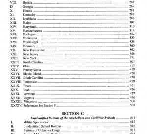 Uniform Buttons of the United States 1776 -1865 by Warren Tice - Signed by Author - Out of Print