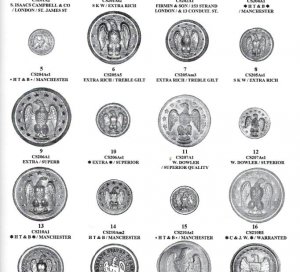 Uniform Buttons of the United States 1776 -1865 by Warren Tice - Signed by Author - Out of Print