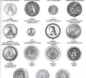 Uniform Buttons of the United States 1776 -1865 by Warren Tice - Signed by Author - Out of Print