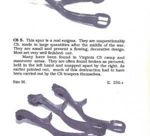 Confederate Spur - Field Repair