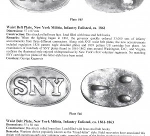 State of New York "SNY" Belt Buckle with Leather Patch Marked "J. I. PITTMAN"