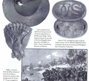 US Cartridge Box Plate - Contractor Marked "W. H. SMITH / BROOKLYN"