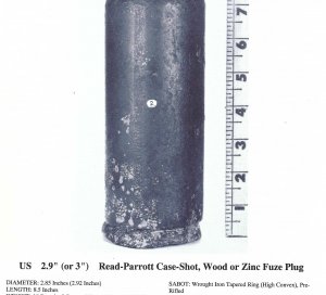 Federal 2.9-inch Read-Parrott Case-Shot