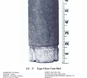 Federal US 3-inch Type I Blunt Nose Dyer Case-Shot