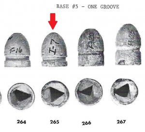 .69 Caliber French Triangle Base Bullet
