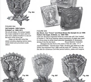 Federal "Jeff Davis" Hat Insignia
