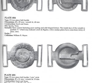  Confederate Belt Buckles & Plates - Out of Print