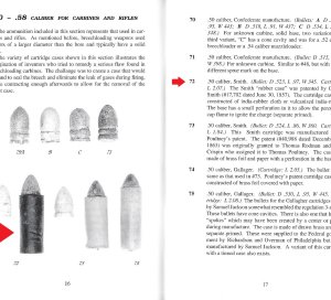 Smith .50 Caliber Rubber Case Cartridge - Excavated