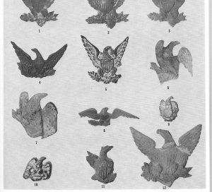 Federal "Jeff Davis" Hat Plate