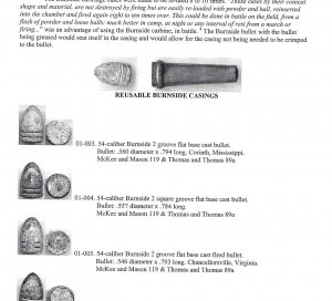 Burnside Carbine Cartridge - Excavated High Quality