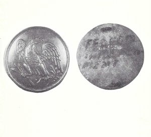 Eagle Plate - Stamped "E. GAYLORD"