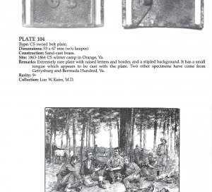  Confederate Belt Buckles & Plates - Out of Print