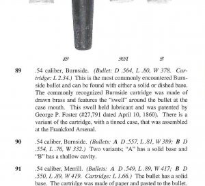 Burnside Carbine Cartridge - Excavated High Quality