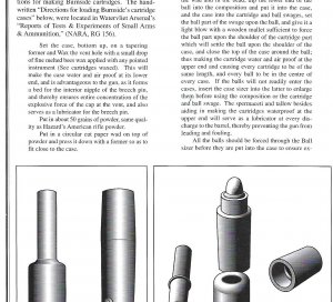 Burnside Carbine Cartridge - Excavated High Quality