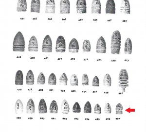 Confederate Colt Navy Pistol Bullet