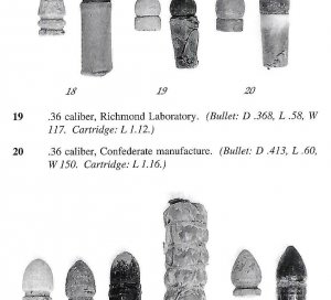 Confederate Colt Navy Pistol Bullet