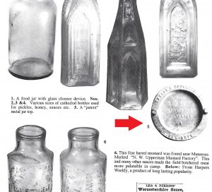 Fruit Jar Lid - "Spratt's Patent 1854 July 18."
