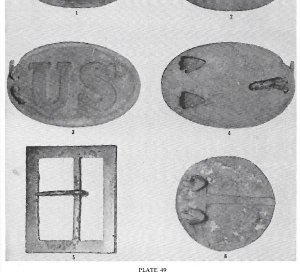 Excavated Artifacts from Battlefields and Campsites of the Civil War 1861-1865