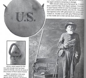 U.S. Army & Militia Canteens 1775 - 1910 - Brand New Copy