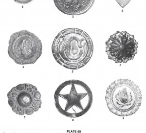 Civilian Bridle Rosette Portion