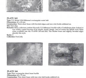  Confederate Belt Buckles & Plates - Out of Print