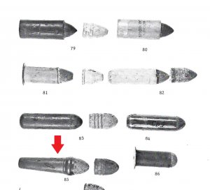 Burnside Carbine Cartridge - Excavated
