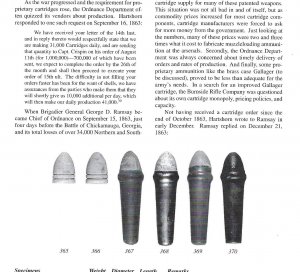 Burnside Carbine Cartridge - Excavated