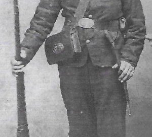 US Waist Belt Buckle or Cartridge Box Plate - Two Halves of Brass Front Only