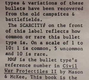 Civil War Bullet - .69 cal. 3-Ring Minie