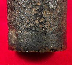 Federal 3-Inch Parrott Case-Shot Artillery Shell with Scarce Brass Band Sabot 