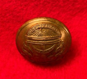 Georgia State Seal Coat Button