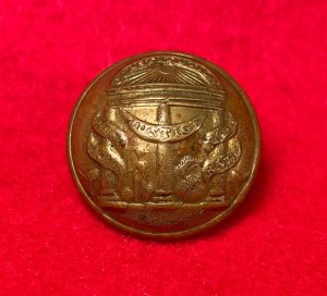 Georgia State Seal Coat Button