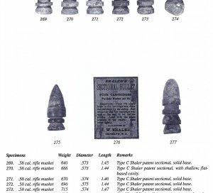Federal .58 Caliber Three-Piece Shaler Bullet