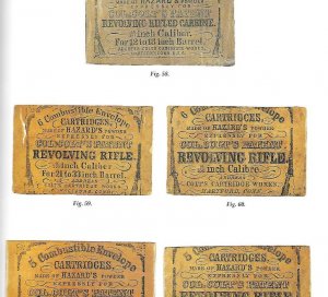 Percussion Ammunition Packets - Union, Confederate and European 1845-1888