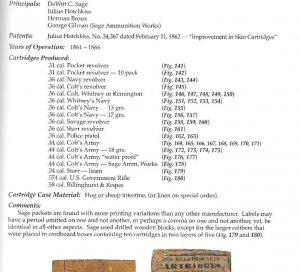 Percussion Ammunition Packets - Union, Confederate and European 1845-1888