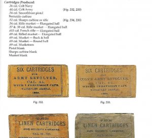 Percussion Ammunition Packets - Union, Confederate and European 1845-1888