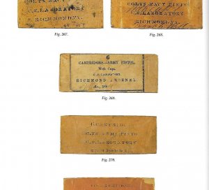 Percussion Ammunition Packets - Union, Confederate and European 1845-1888