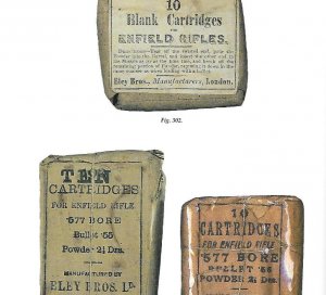 Percussion Ammunition Packets - Union, Confederate and European 1845-1888