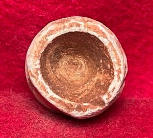 Carved .69 Caliber 3-Ring Bullet
