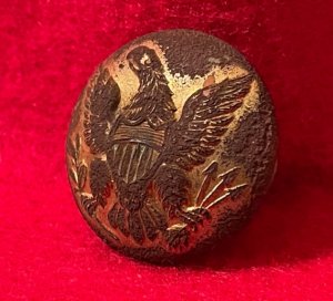 Federal General Service Eagle Coat Button