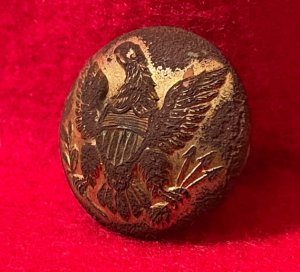 Federal General Service Eagle Coat Button