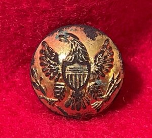 Federal General Service Eagle Cuff Button