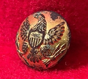 Federal General Service Eagle Cuff Button