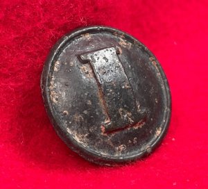 Confederate Infantry Coat Button - Pewter