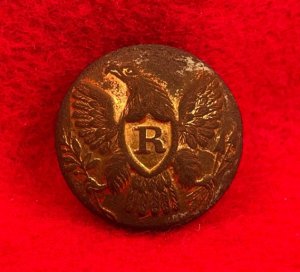 Federal Riflemen Coat Button